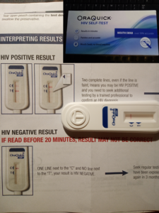 OraQuick Self Test for HIV